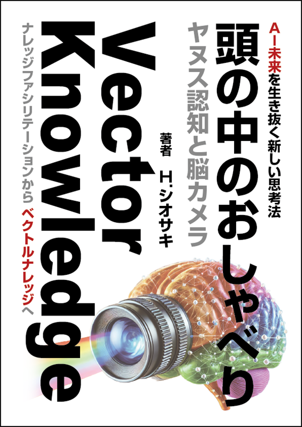 書籍「頭の中のおしゃべり──ヤヌス認知と脳カメラ〈ベクトルナレッジ〉」の表紙の画像