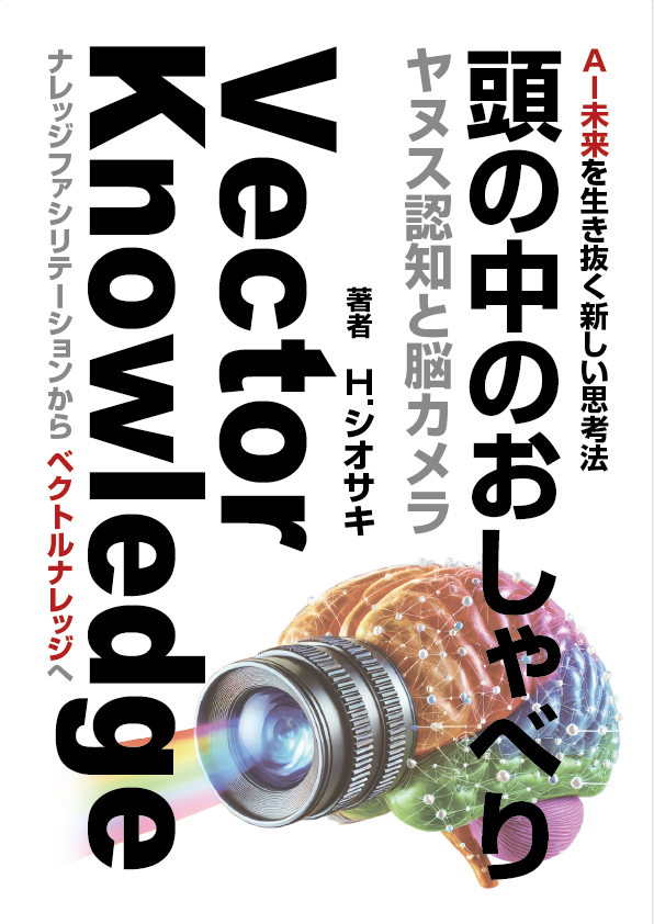 弊社が出版している書籍「頭の中のおしゃべり──ヤヌス認知と脳カメラ〈Knoeledge Vector〉」の表紙の画像